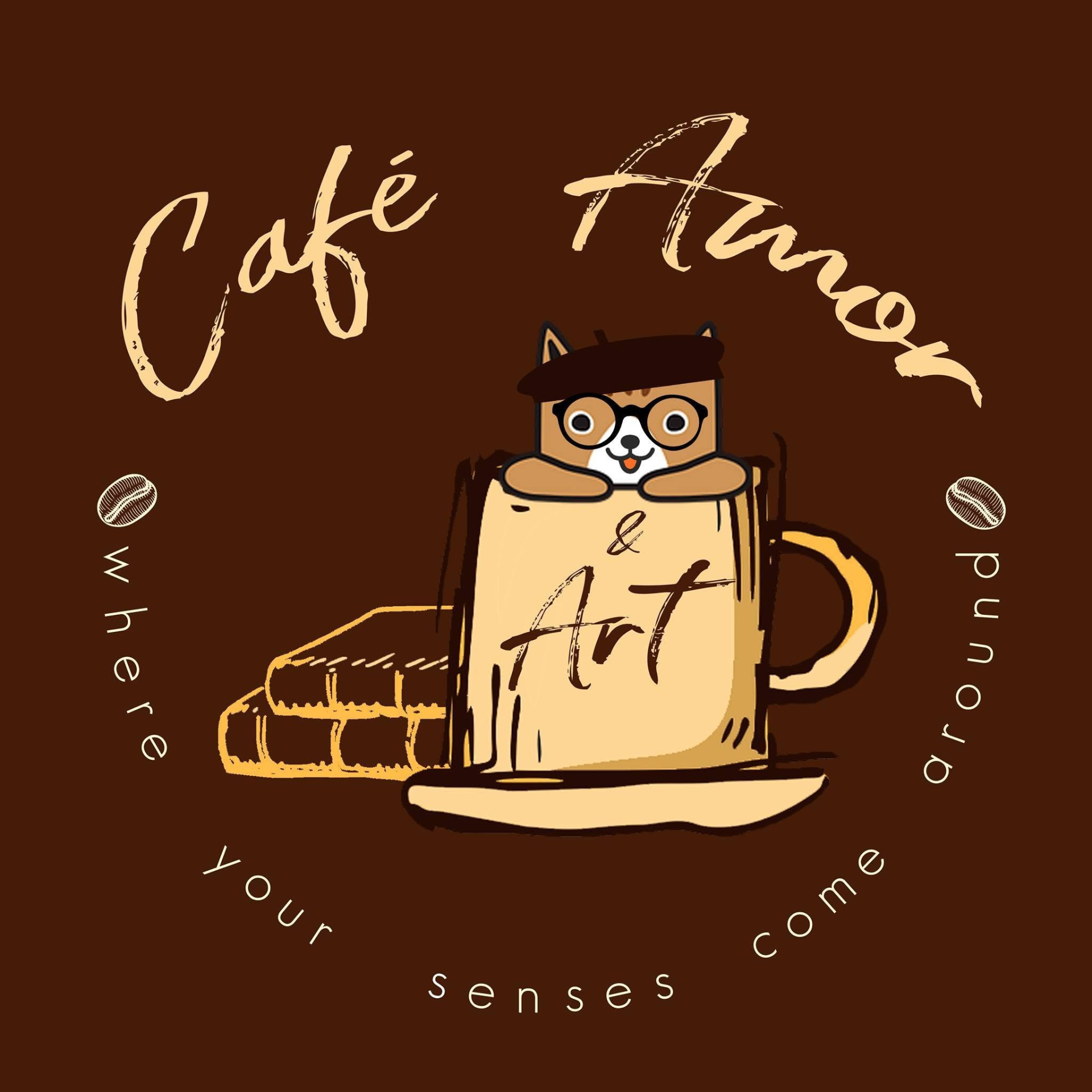 Café Amor storefront in Belle River, Lakeshore Ontario